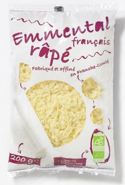 Emmental râpé 29%MG 200g CC Emmental râpé 29%MG 200g CC